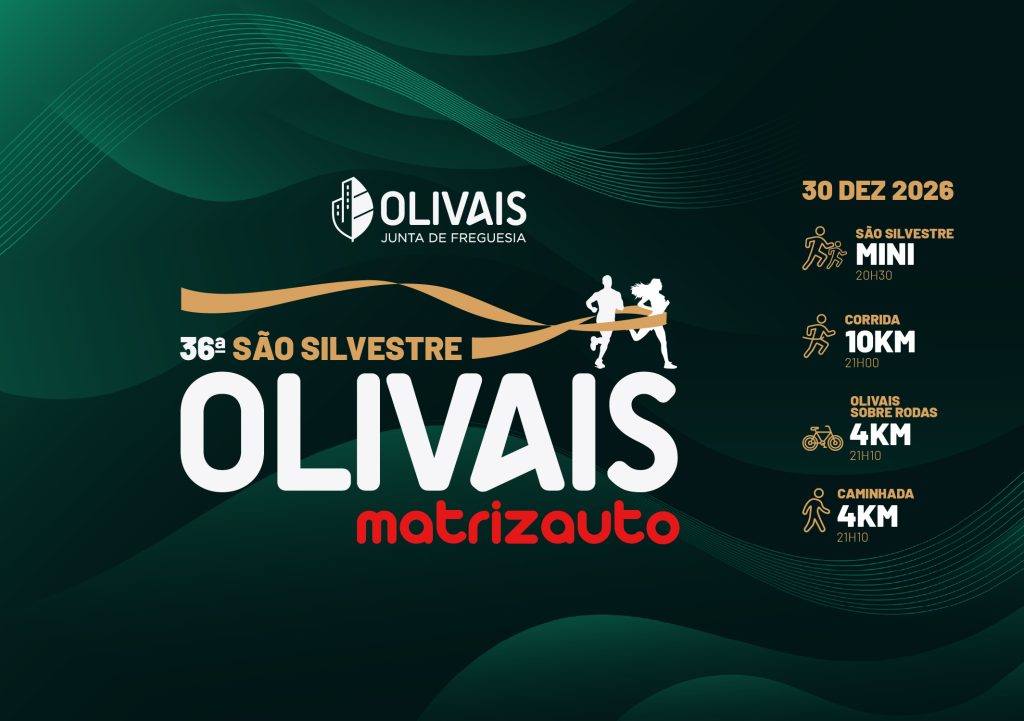 Cartaz da São Silvestre dos Olivais 2026